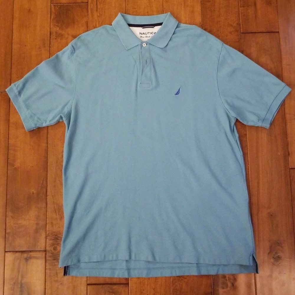 **SOLD**Nautica True Deck Polo Shirt Size Large